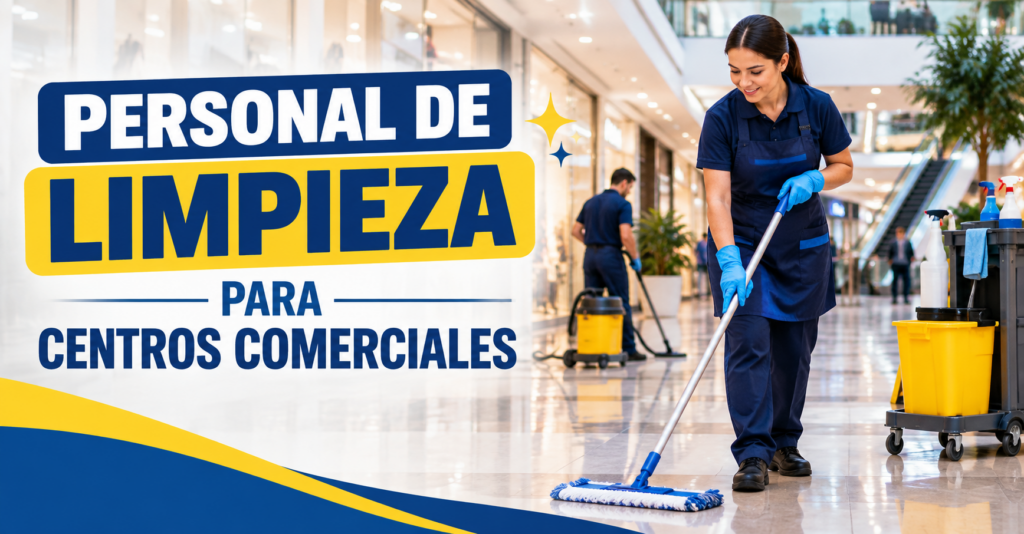 Personal de Limpieza para Centros Comerciales