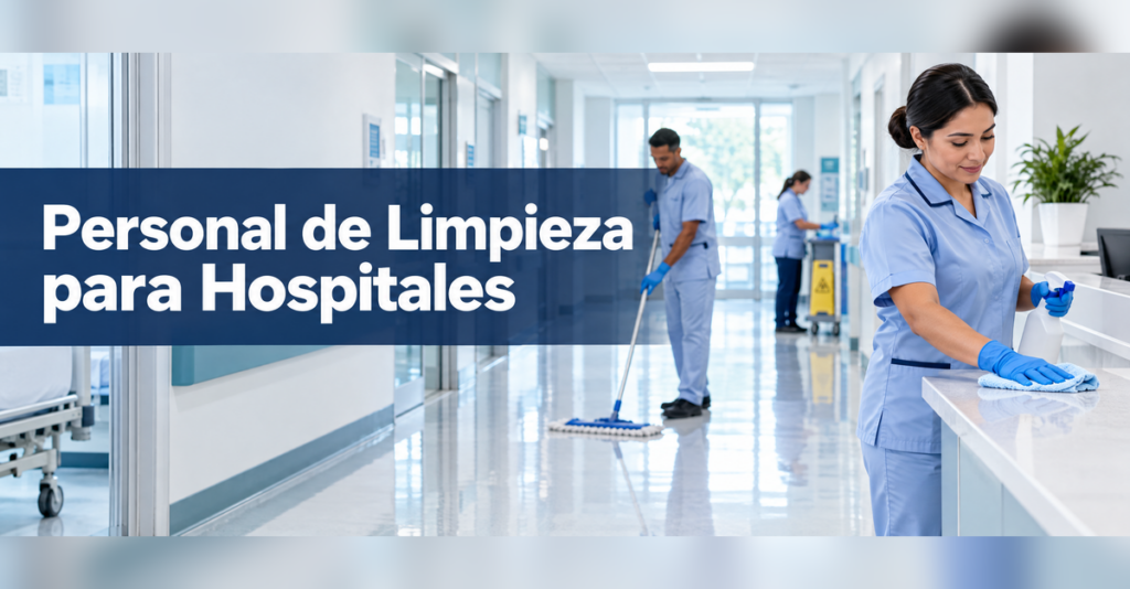 Personal de Limpieza para Hospitales